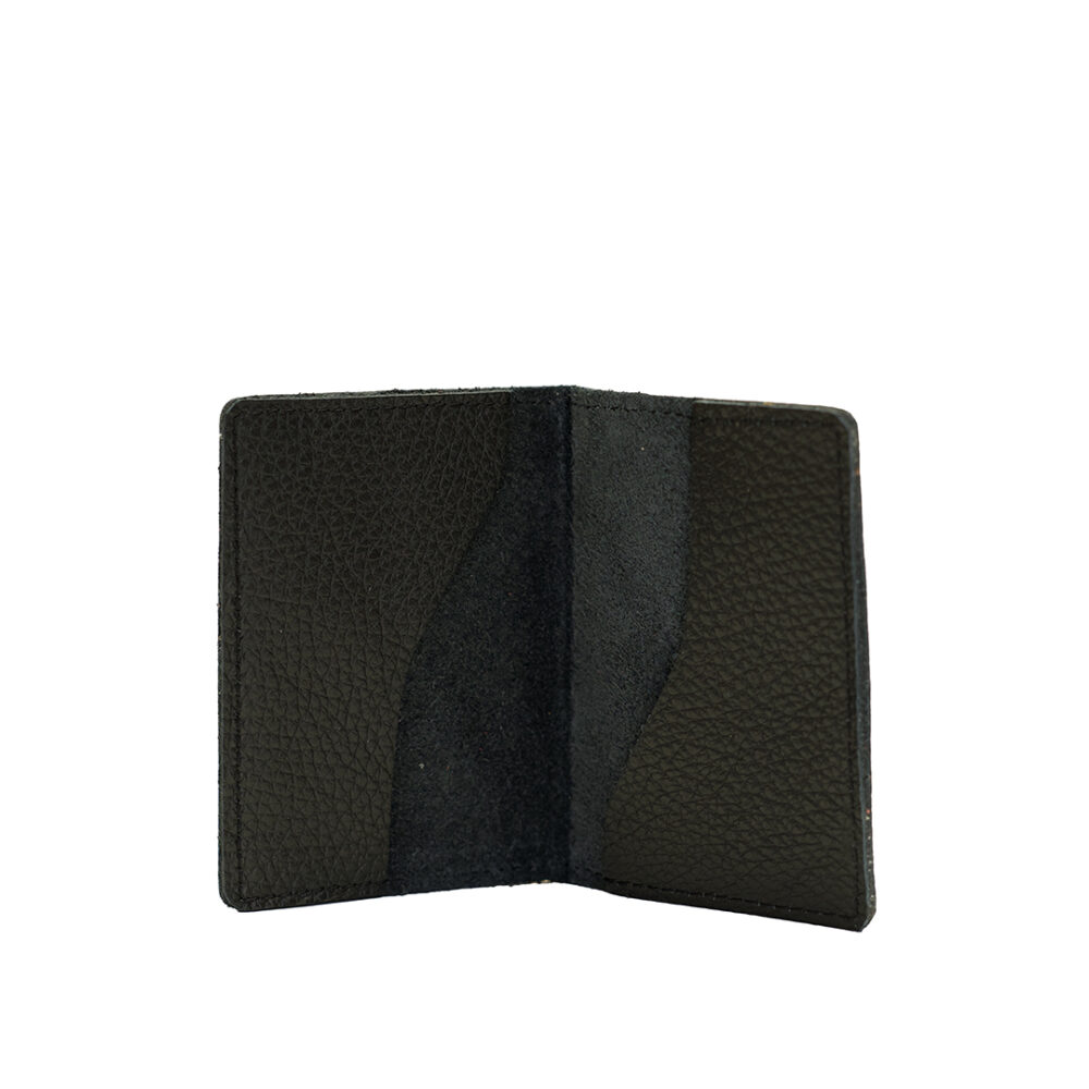 Portefeuille Homme - Noir Lisse – Image 2