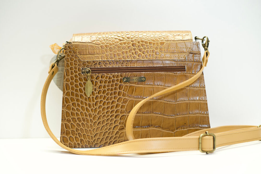 Sac Camille - Croco Gold – Image 4