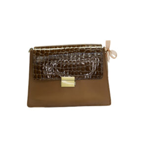 Sac Camille - Croco Cannelle