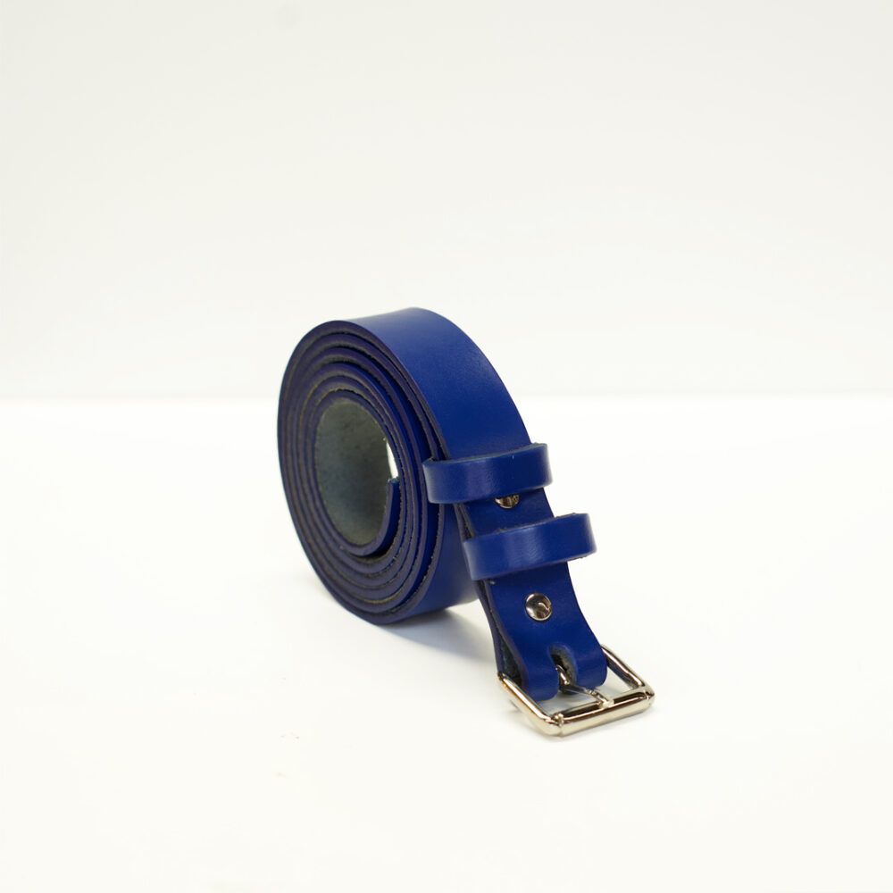 Ceinture fine - Bleu Roi – Image 2