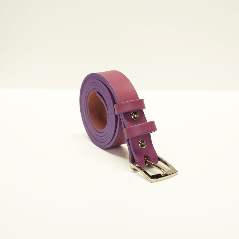 Ceinture fine - Lila – Image 2