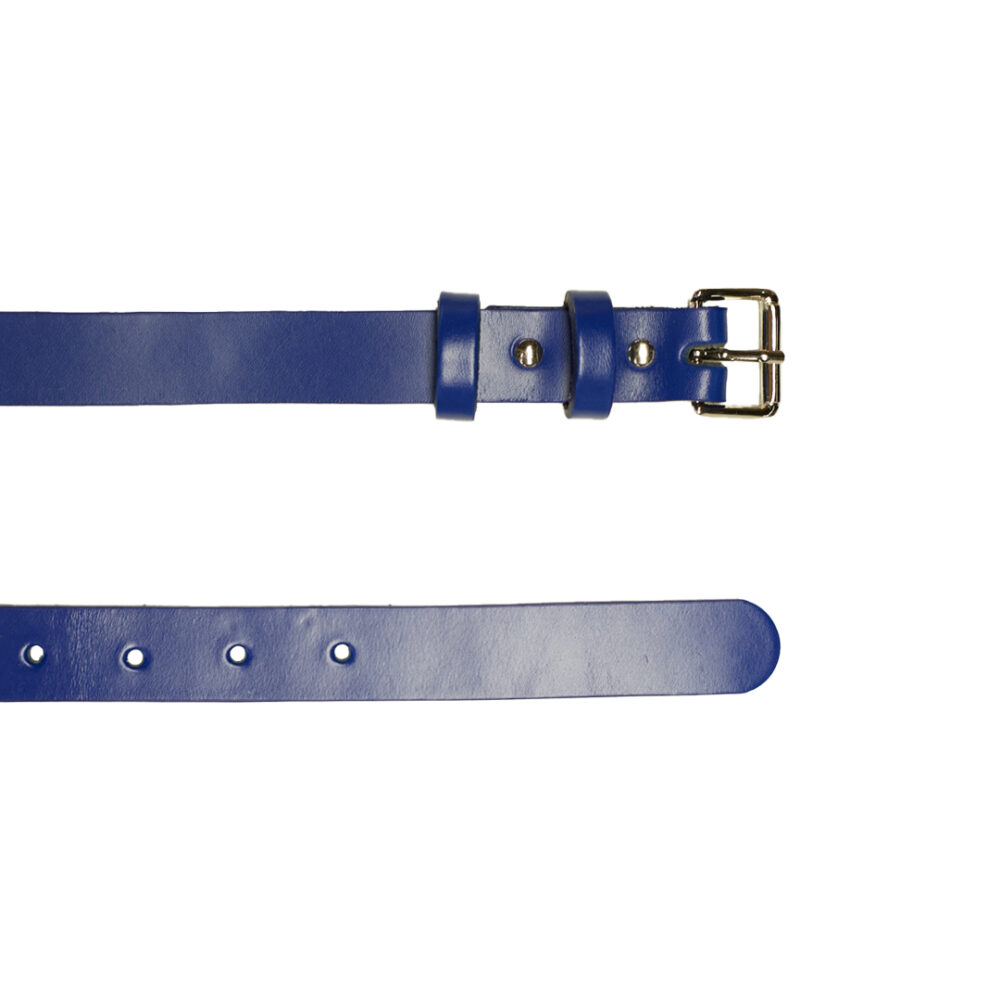 Ceinture fine - Bleu Roi