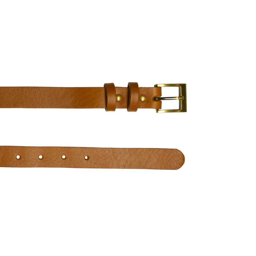 Ceinture fine - Châtaigne
