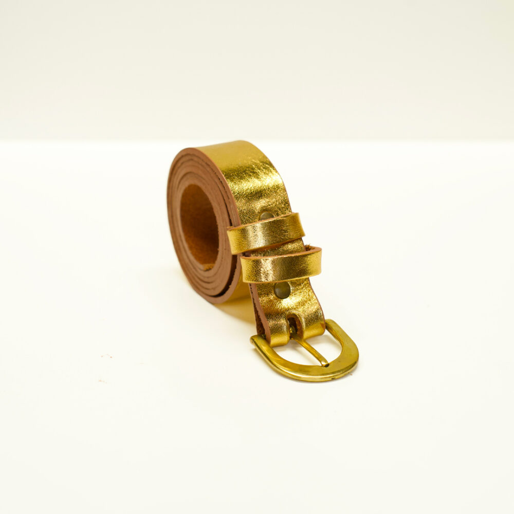 Ceinture fine - Or – Image 2