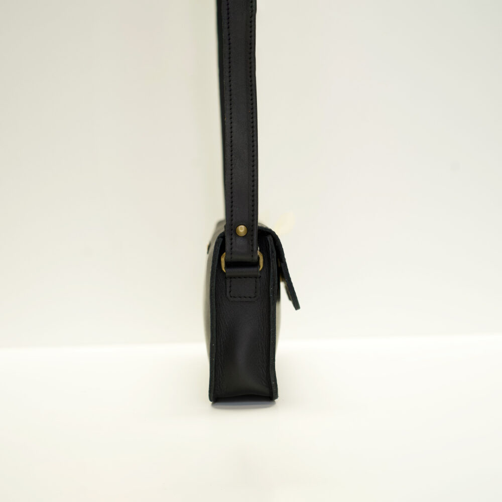 Le Petit Sac - Noir Lisse – Image 3