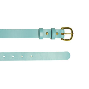 Ceinture fine - Bleu Ciel