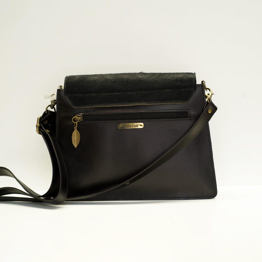 Sac Camille - Noir Lisse – Image 2