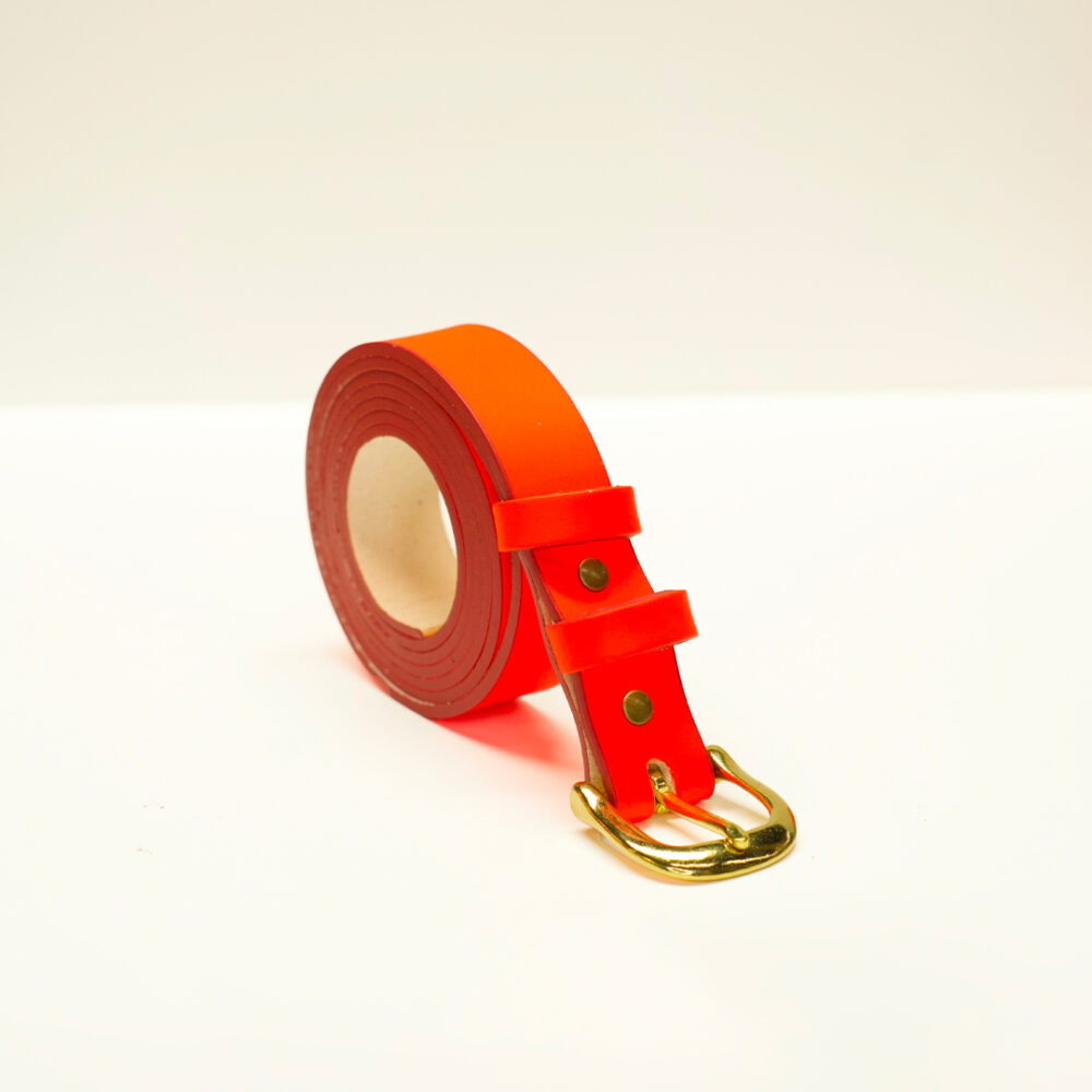 Ceinture fine - Orange Fluo – Image 2