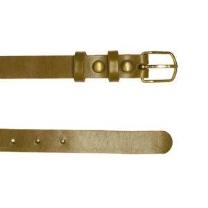Ceinture fine - Olive