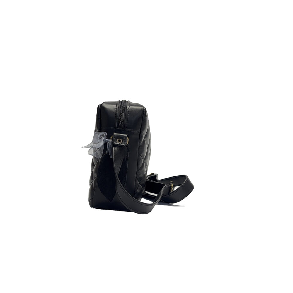 Trotteur Matelassé - Noir lisse – Image 2