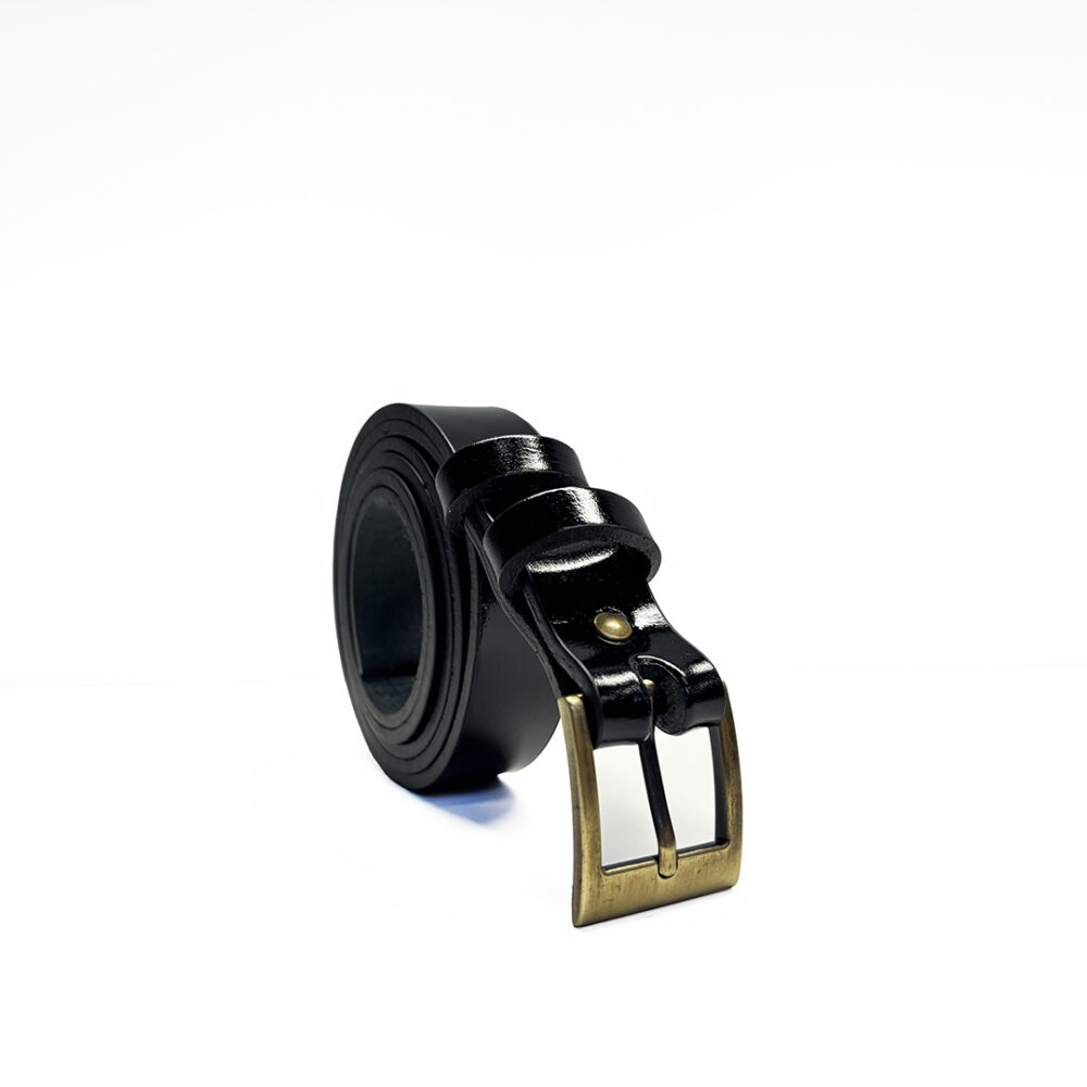 Ceinture fine - Noir Vernis – Image 2