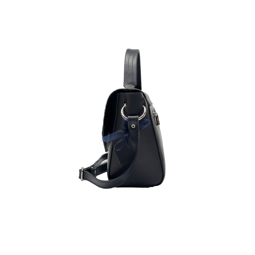 Sac Karoline - Bleu Nuit & Croco – Image 3
