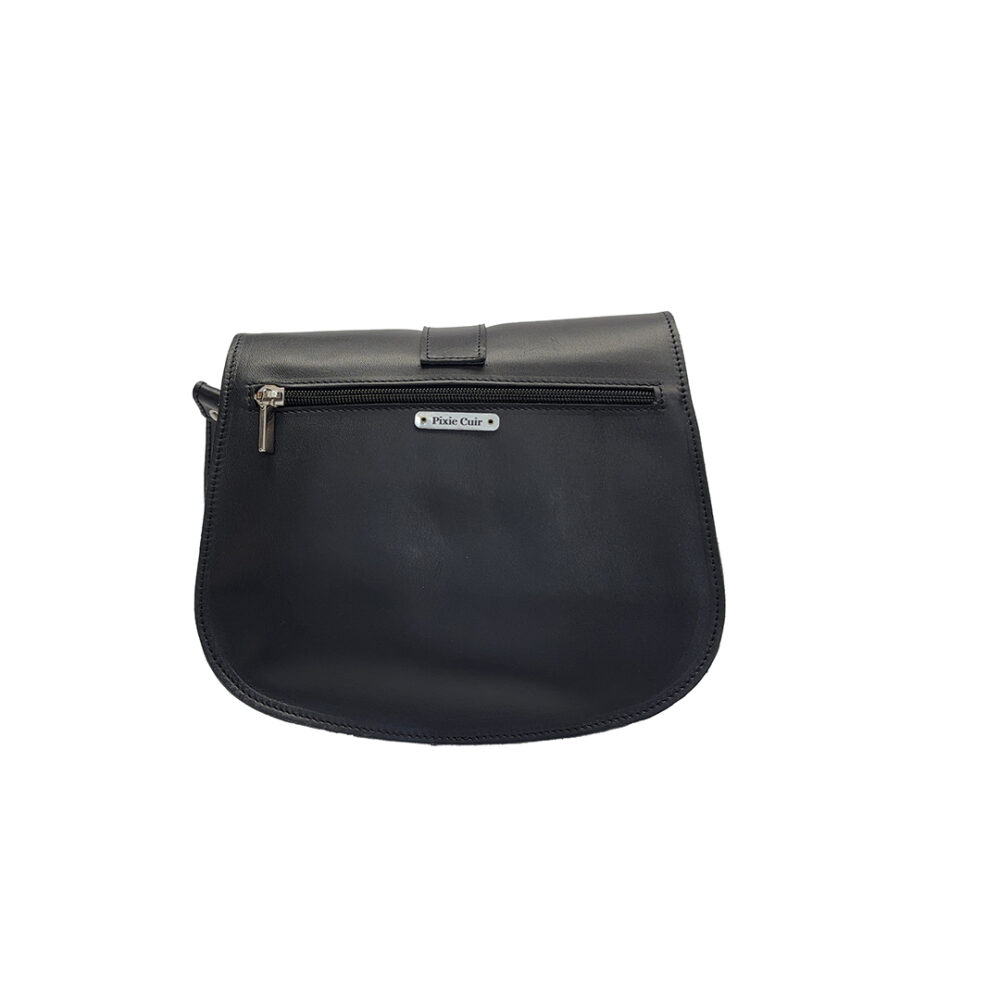 Sac Jeannette - Noir Lisse – Image 2