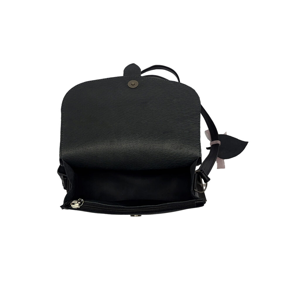 Sac Jeannette - Noir Lisse – Image 4
