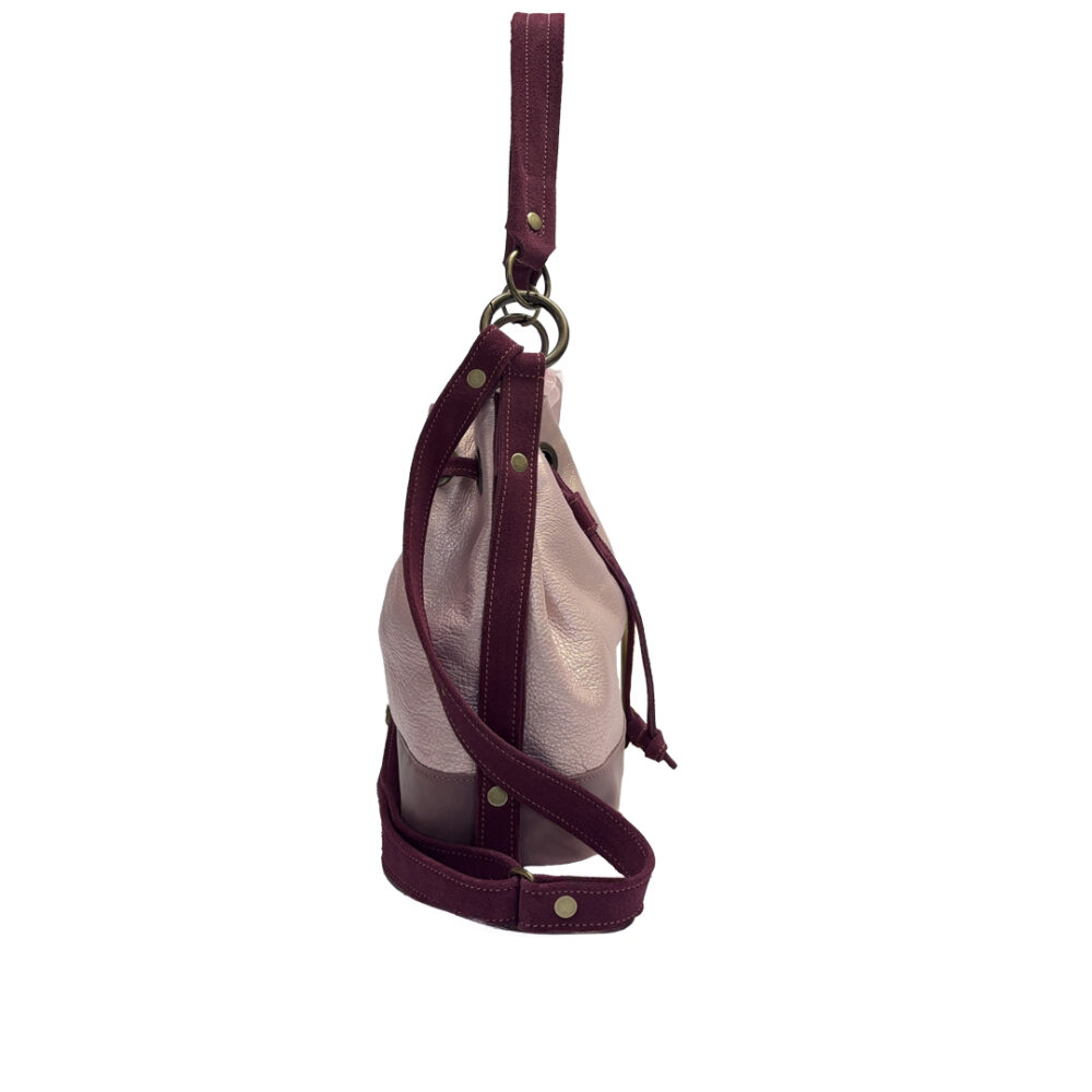 Sac Saxo - Velours Orchidée – Image 3