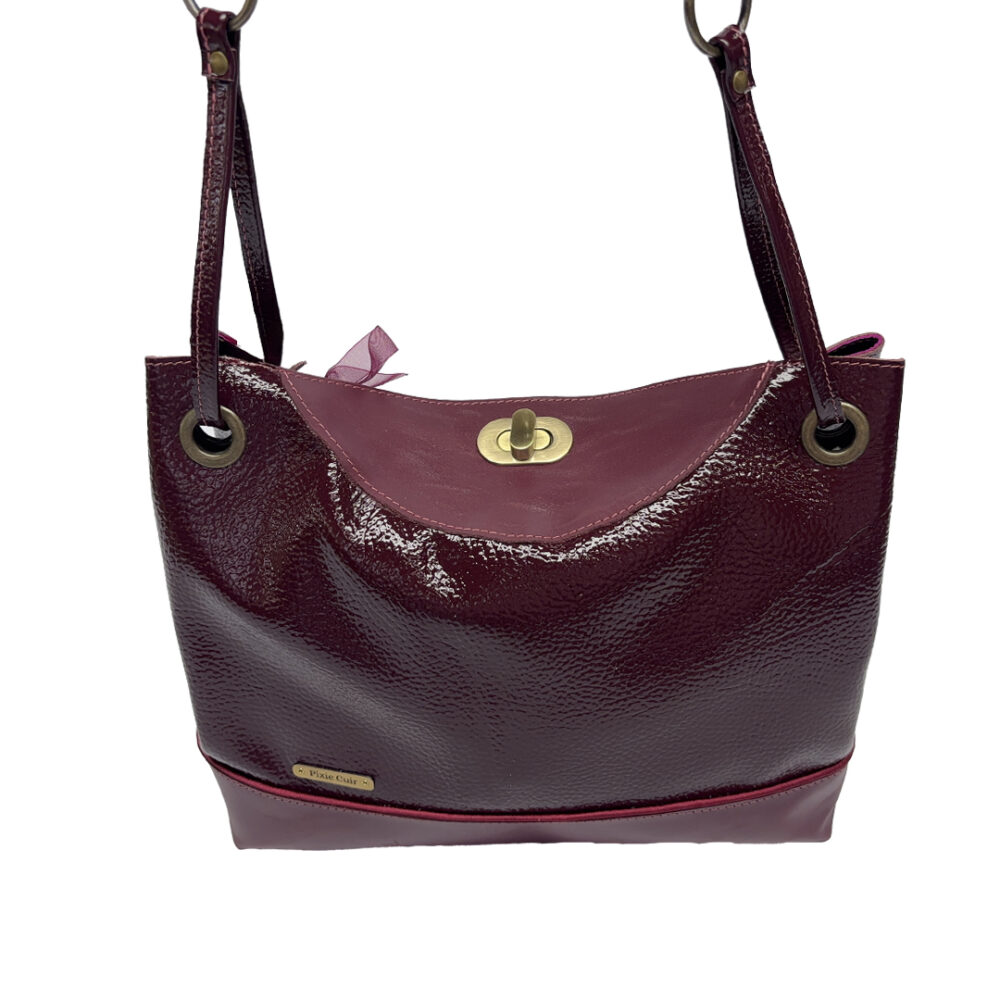 Sac Bohème - Duo de bordeaux – Image 2