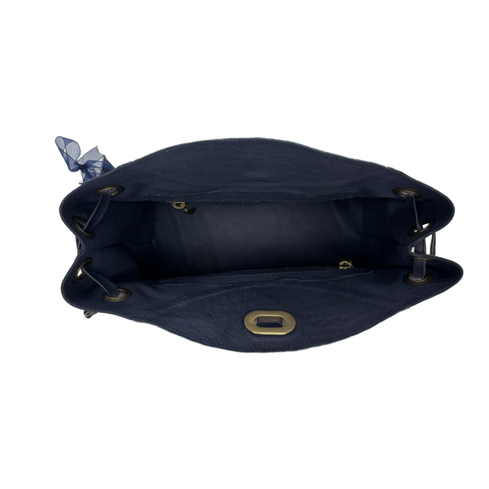 Sac Bohème - Marine & Croco – Image 3