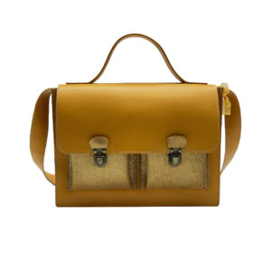 Sac Cartable - Moutarde Festive