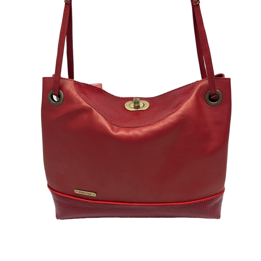Sac Bohème - Duo de rouge – Image 2