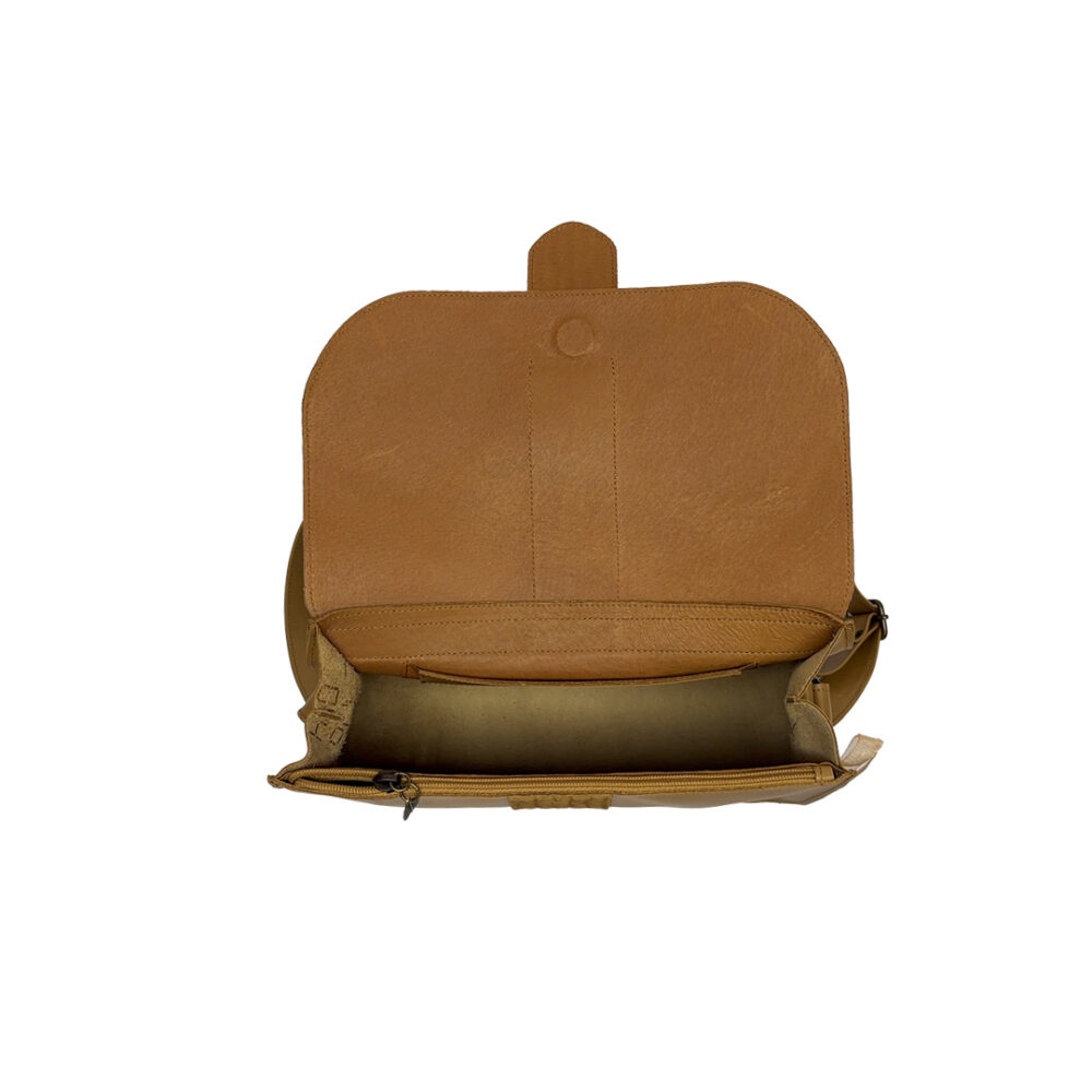 Sac Shaman - Camel tressé – Image 4