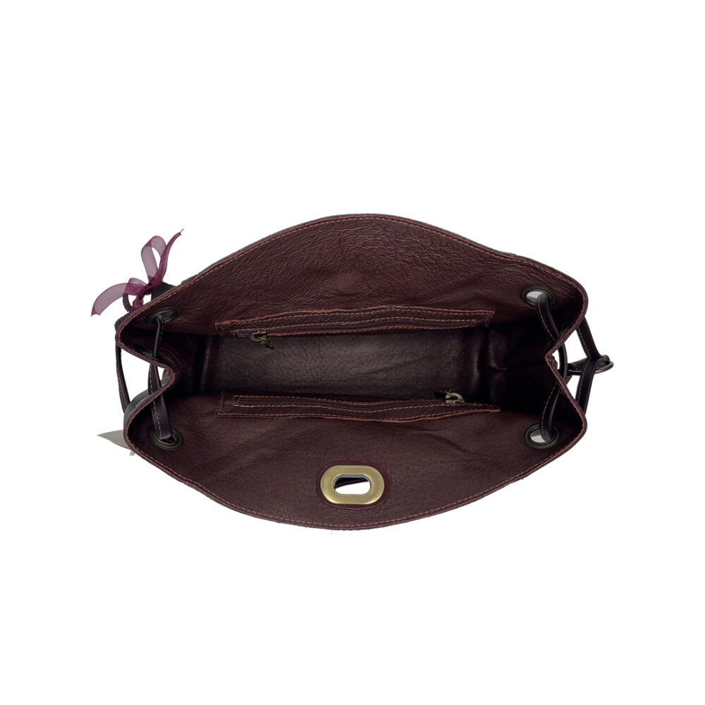Sac Bohème - Lie de vin – Image 3