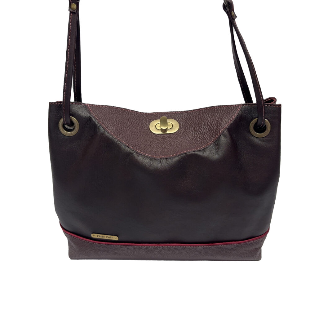 Sac Bohème - Lie de vin – Image 2