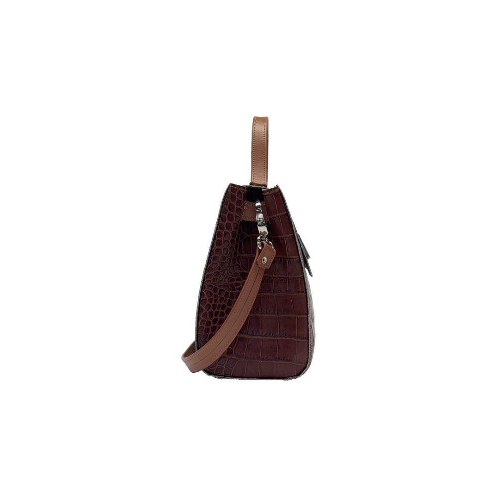 Sac K - Marron Croco – Image 3