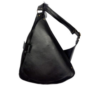 Sac en cuir Triangle de face