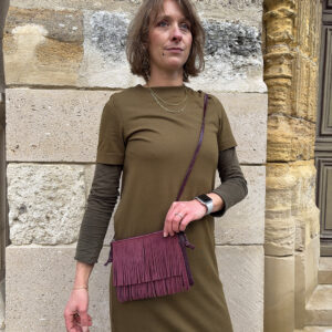 Sac bandoulière à franges