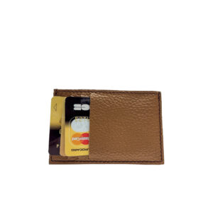 Porte cartes en cuir