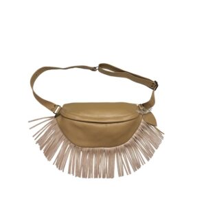 Collection Bohème - Banane Coco à franges - Beige Sable