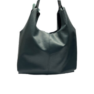 Sac en cuir vert