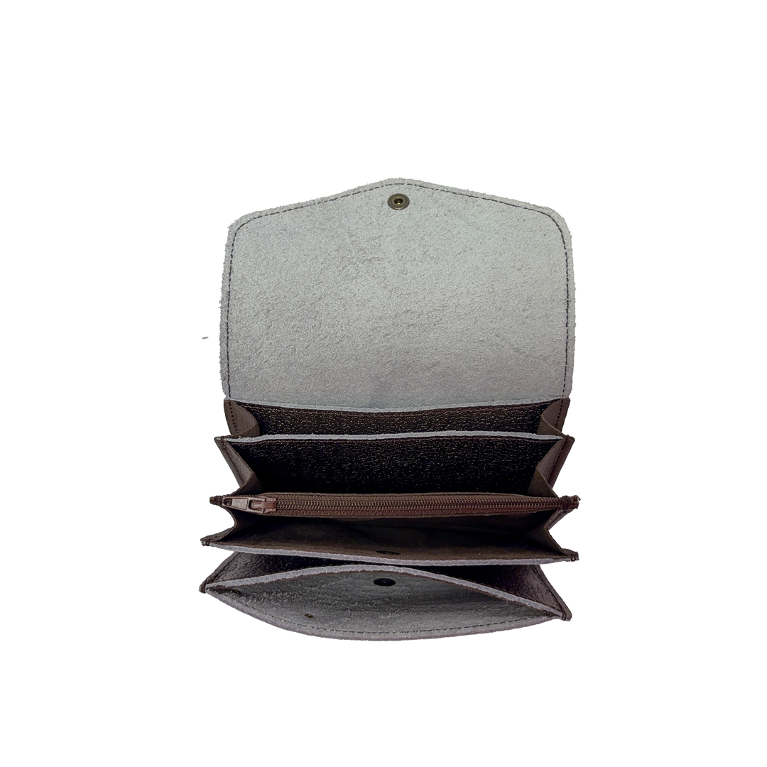 Portefeuille Lino - Taupe Métallique – Image 2