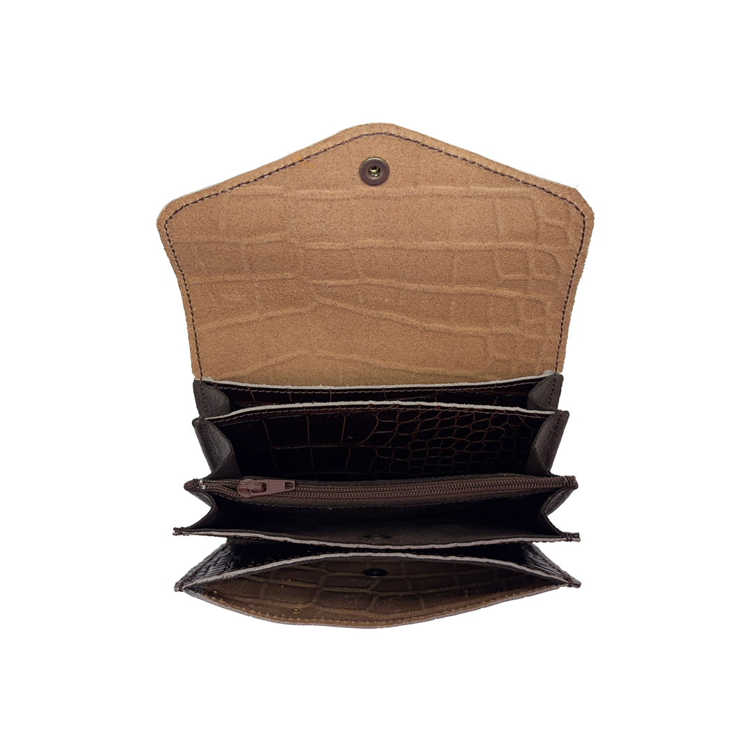 Portefeuille Lino - Chocolat – Image 2