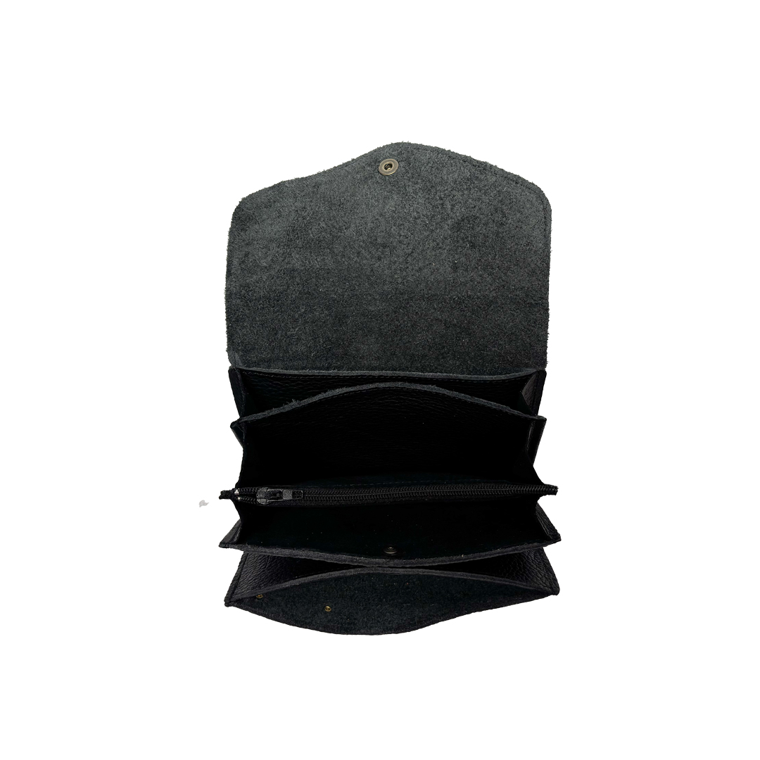 Portefeuille Lino - Noir grainé – Image 2