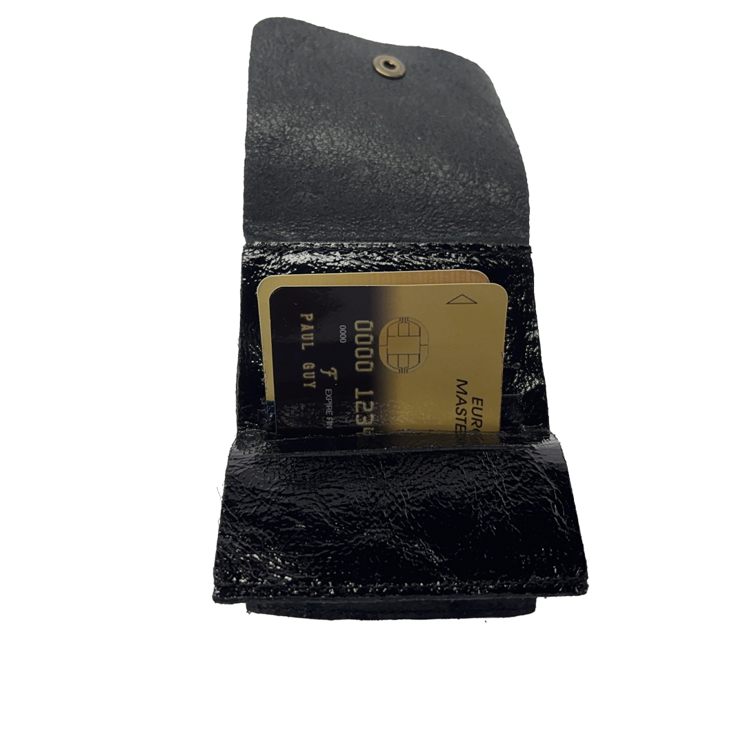 Porte-cartes Julien - Noir vernis – Image 3