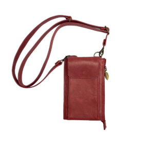 pochette de téléphone cuir