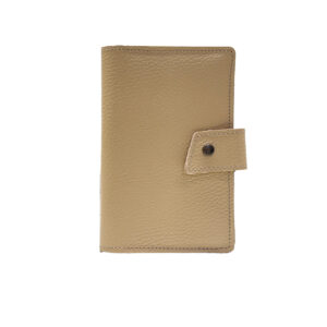 Portefeuille en cuir plat