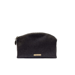 Pochette en cuir marron