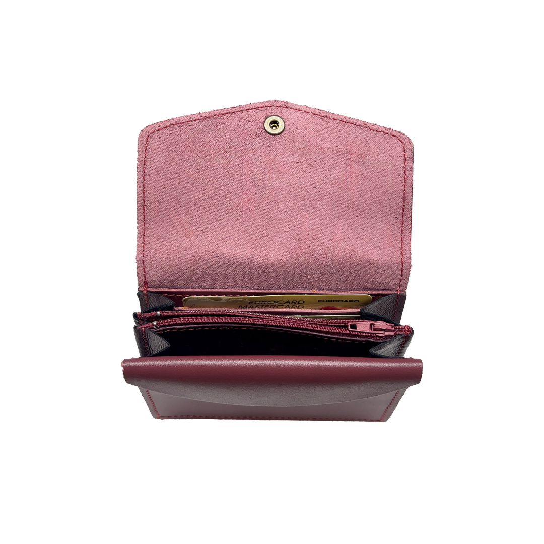 Porte-monnaie Twist - Lie de Vin – Image 3