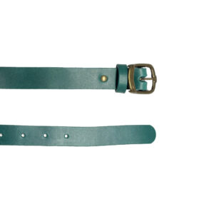 ceinture couleur verte en cuir