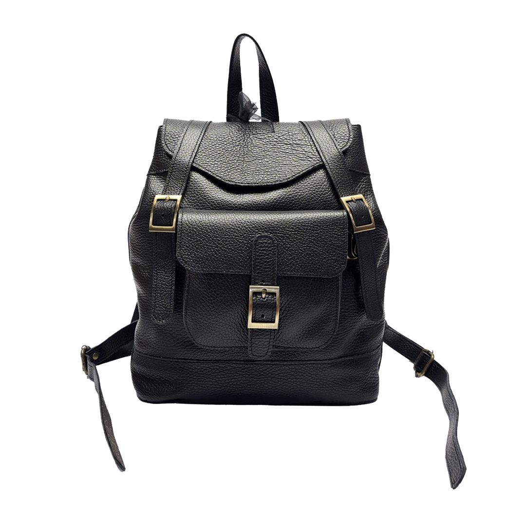 Sac à dos en cuir artisanal