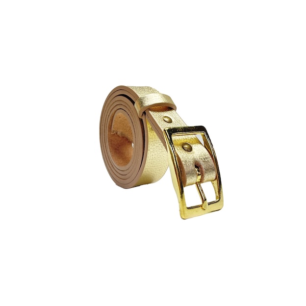 Ceinture fine - Champagne – Image 2